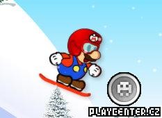 Mario Ice Skating